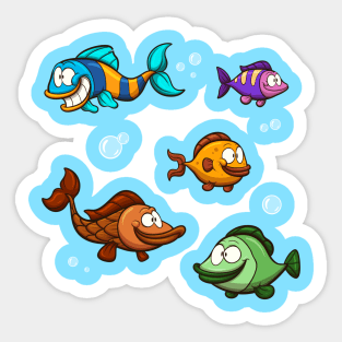 Fishes Sticker